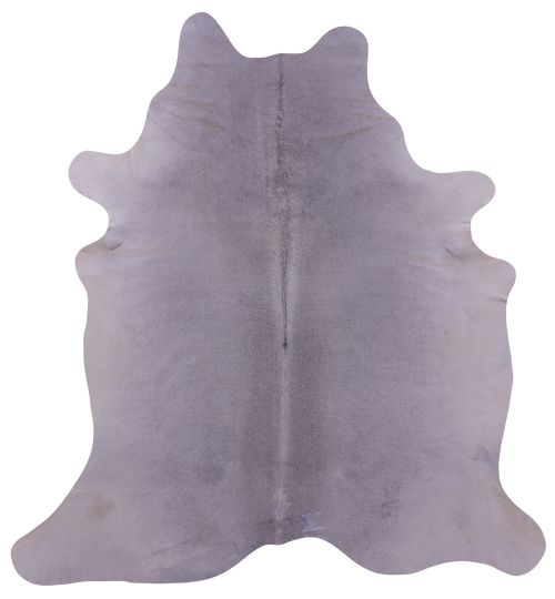 Grey Natural Cowhide Rug - XX-Large 7' 6