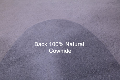 Grey Brindle Natural Cowhide Rug - X-Large 7' 3