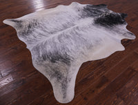 Thumbnail for Grey Brindle Natural Cowhide Rug - XX-Large 8' 3