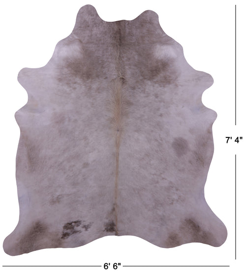 Beige Natural Cowhide Rug - XX-Large 7' 4