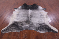 Thumbnail for Grey Brindle Natural Cowhide Rug - XX-Large 7' 9
