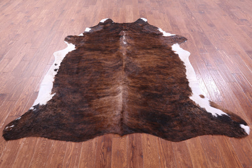 Brindle Natural Cowhide Rug - XX-Large 7' 9