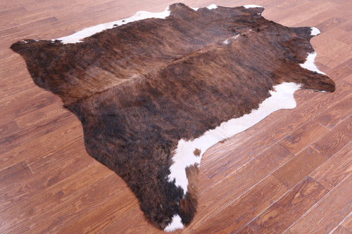 Brindle Natural Cowhide Rug - XX-Large 7' 9