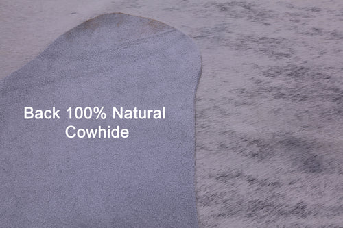Grey Brindle Natural Cowhide Rug - XX-Large 8' 2