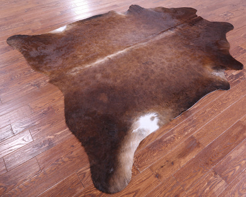 Brown Natural Cowhide Rug - XX-Large 8' 5