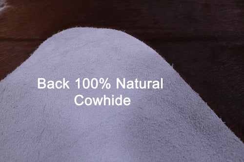 Brown Natural Cowhide Rug - XX-Large 7' 5