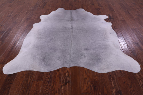 Grey Natural Cowhide Rug - X-Large 6' 8