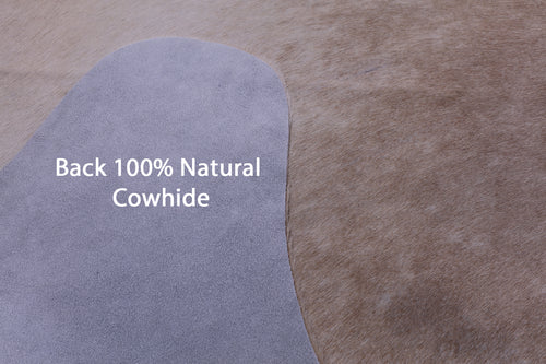 Beige Natural Cowhide Rug - XX-Large 7' 6