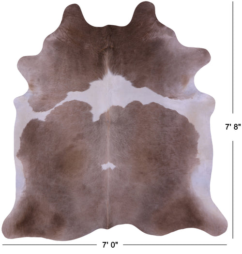 Champagne Natural Cowhide Rug - XX-Large 7' 8