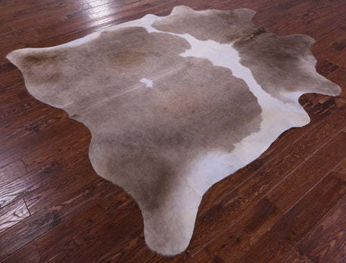 Champagne Natural Cowhide Rug - XX-Large 7' 8