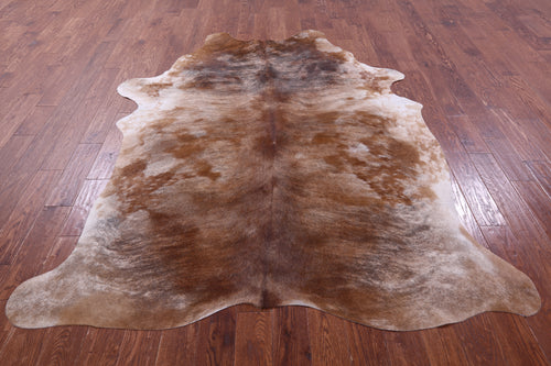 Light Brindle Natural Cowhide Rug - XX-Large 8' 3