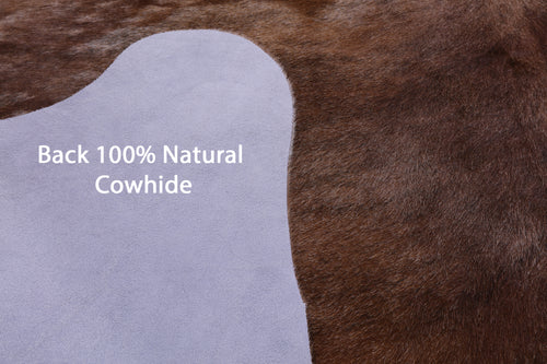 Light Brindle Natural Cowhide Rug - XX-Large 8' 3