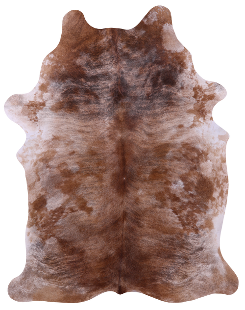 Light Brindle Natural Cowhide Rug - XX-Large 8' 3