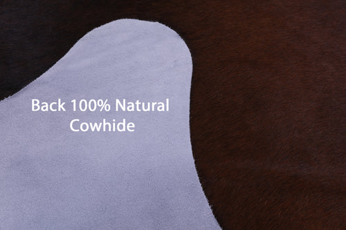Brown Natural Cowhide Rug - XX-Large 7' 7