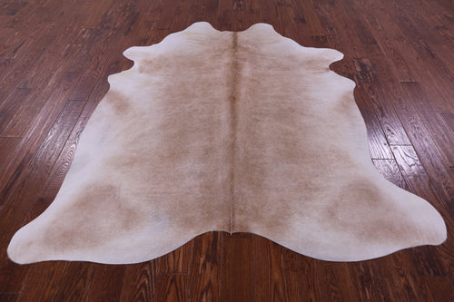 Beige Natural Cowhide Rug - X-Large 7' 0