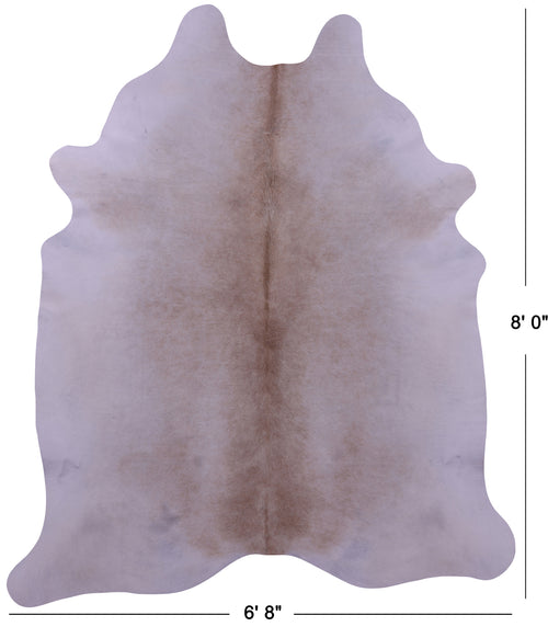 Beige Natural Cowhide Rug - XX-Large 8' 0