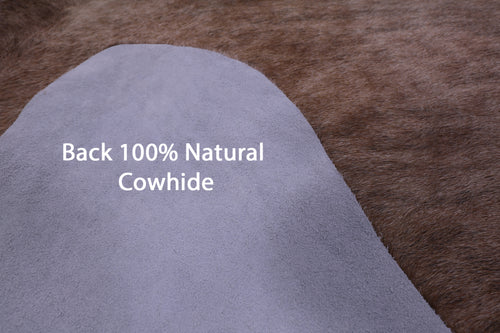 Light Brindle Natural Cowhide Rug - XX-Large 8' 0