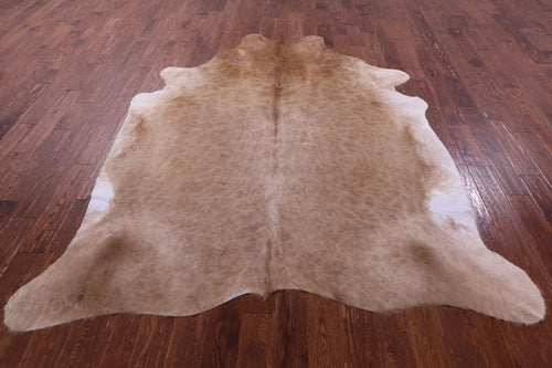 Light Brown Natural Cowhide Rug - XX-Large 8' 4