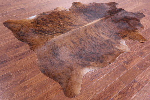 Brindle Natural Cowhide Rug - XX-Large 8' 2