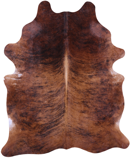 Brindle Natural Cowhide Rug - XX-Large 8' 2
