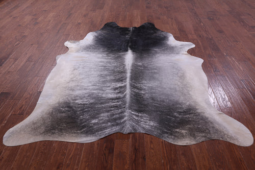 Grey Brindle Natural Cowhide Rug - XX-Large 8' 0