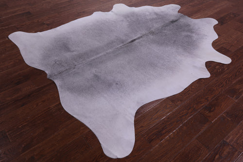 Grey Natural Cowhide Rug - XX-Large 7' 5