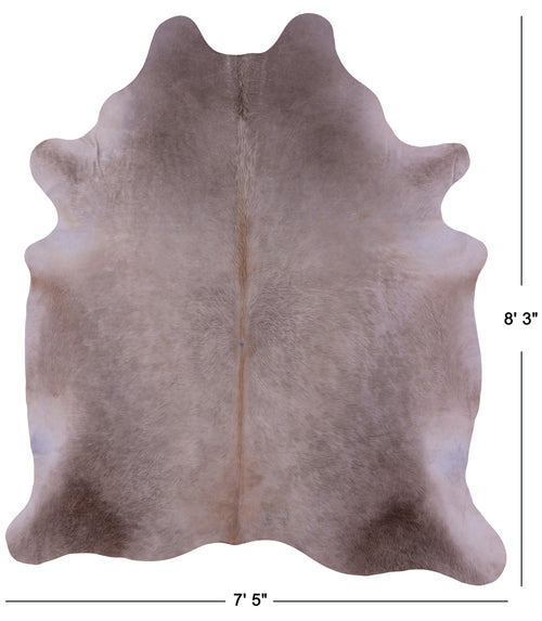 Champagne Natural Cowhide Rug - XX-Large 8' 3