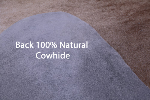 Light Brindle Natural Cowhide Rug - XX-Large 7' 5