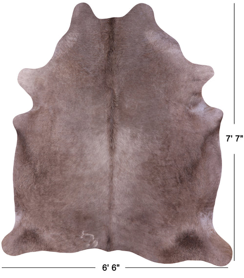 Champagne Natural Cowhide Rug - XX-Large 7' 7