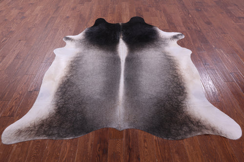 Grey Natural Cowhide Rug - XX-Large 7' 7