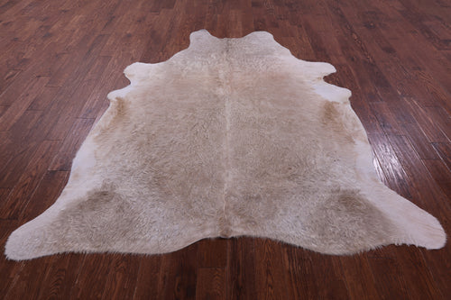 Beige Natural Cowhide Rug - XX-Large 7' 8