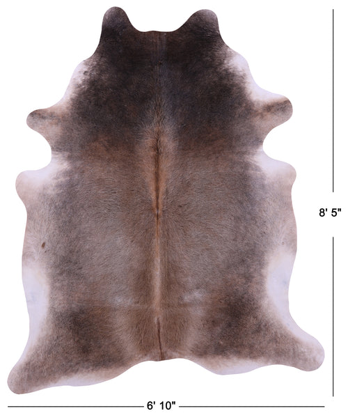 Light Brown Natural Cowhide Rug - XX-Large 8' 5