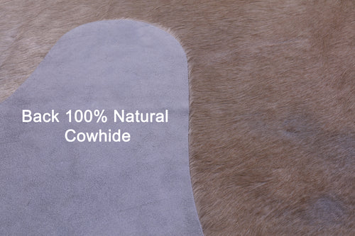 Beige Natural Cowhide Rug - XX-Large 8' 0