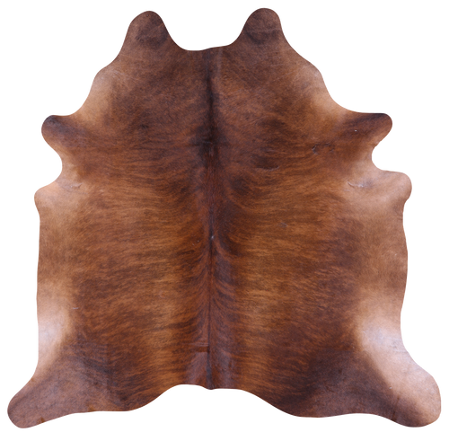 Brindle Natural Brown Cowhide Rug - X-Large 7' 0