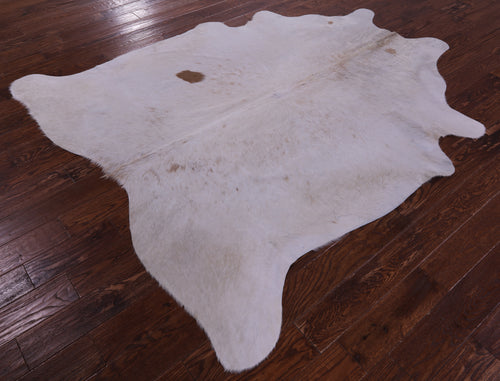 Beige Natural Cowhide Rug - XX-Large 7' 4