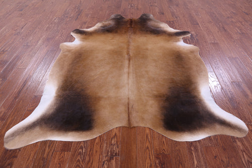 Light Brown Natural Cowhide Rug - XX-Large 7' 9
