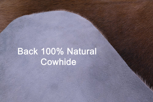 Light Brown Natural Cowhide Rug - XX-Large 7' 9
