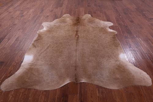 Light Brown Natural Cowhide Rug - XX-Large 7' 10