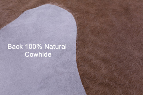 Light Brown Natural Cowhide Rug - XX-Large 7' 10