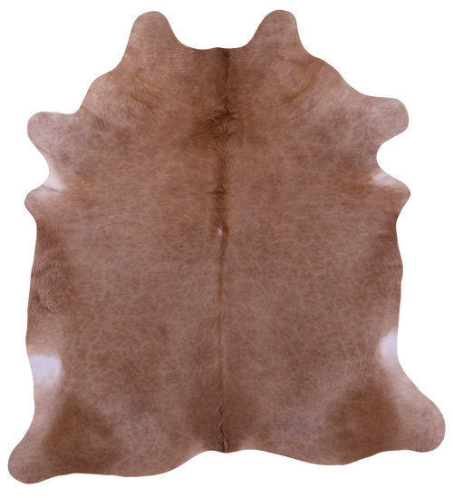 Light Brown Natural Cowhide Rug - XX-Large 7' 10