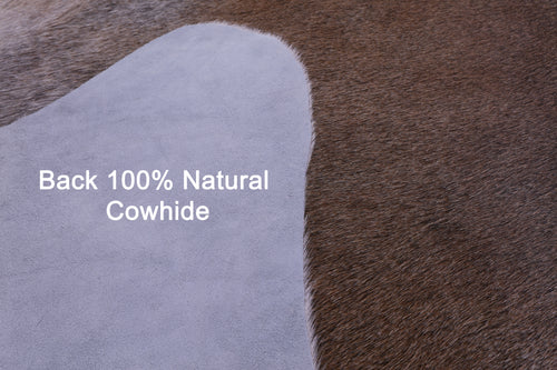 Light Brown Natural Cowhide Rug - XX-Large 7' 7
