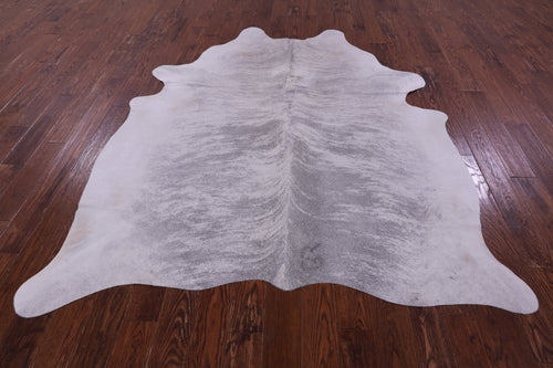 Grey Brindle Natural Cowhide Rug - XX-Large 7' 9