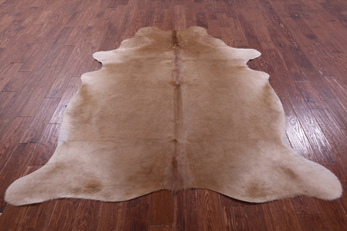Light Brown Natural Cowhide Rug - X-Large 7' 1
