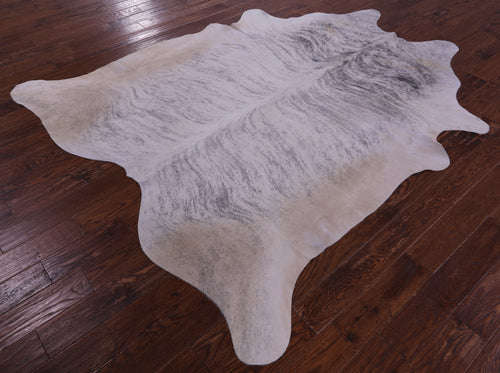 Grey Brindle Natural Cowhide Rug - XX-Large 8' 0