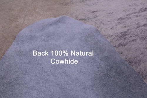 Grey Brindle Natural Cowhide Rug - XX-Large 8' 0