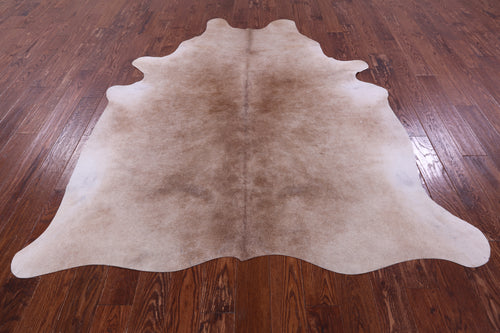 Light Brown Natural Cowhide Rug - XX-Large 7' 6