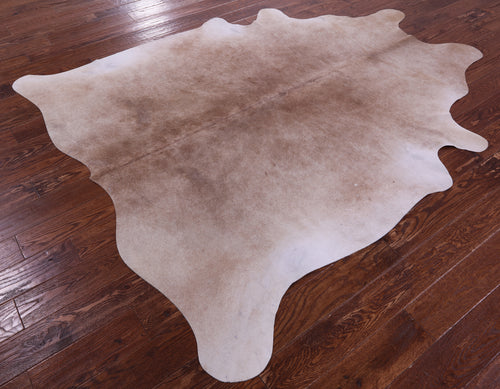 Light Brown Natural Cowhide Rug - XX-Large 7' 6
