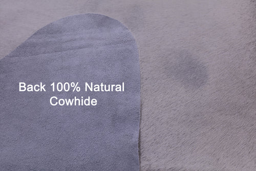 Grey Natural Cowhide Rug - XX-Large 8' 0