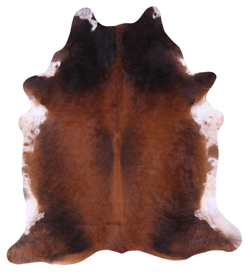 Brown Natural Cowhide Rug - XX-Large 7' 9