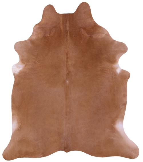 Light Brown Natural Cowhide Rug - XX-Large 8' 1